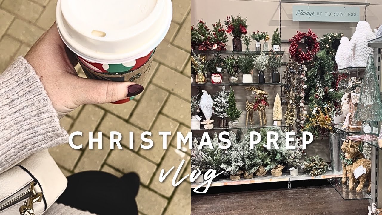 Christmas prep, M&S and TK Maxx haul | AshleyJayneCookie