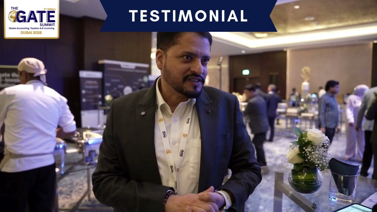 GATE Summit Dubai 2026 Testimonial | Hafiz Abbas on e-Invoicing Readiness