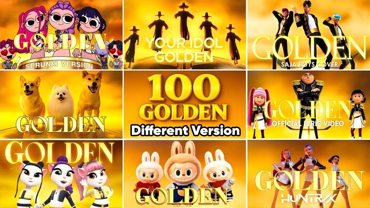 Song 'GOLDEN' Huntr/x Through Different Versions ~ Guess The Song Golden KPOP DEMON HUNTERS !
