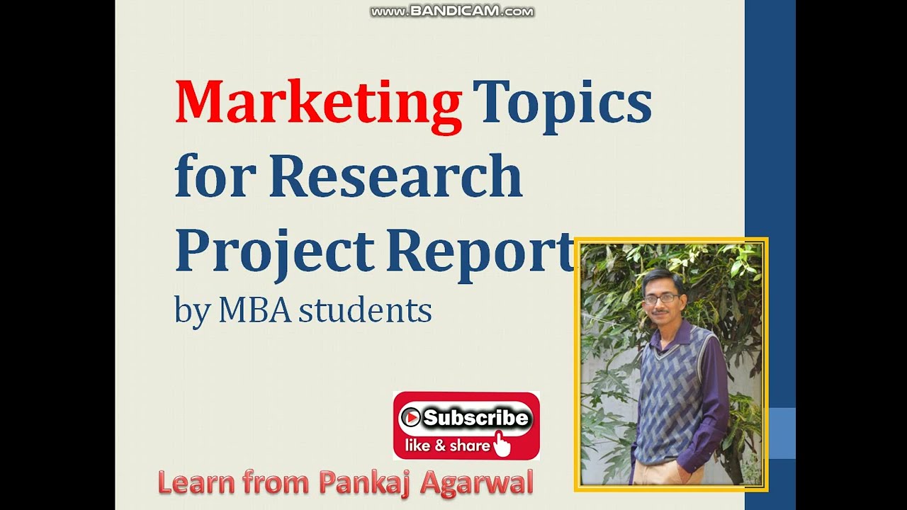 #projecttopics #researchtopics #aktumbaTopics for Research Project Report - Marketing