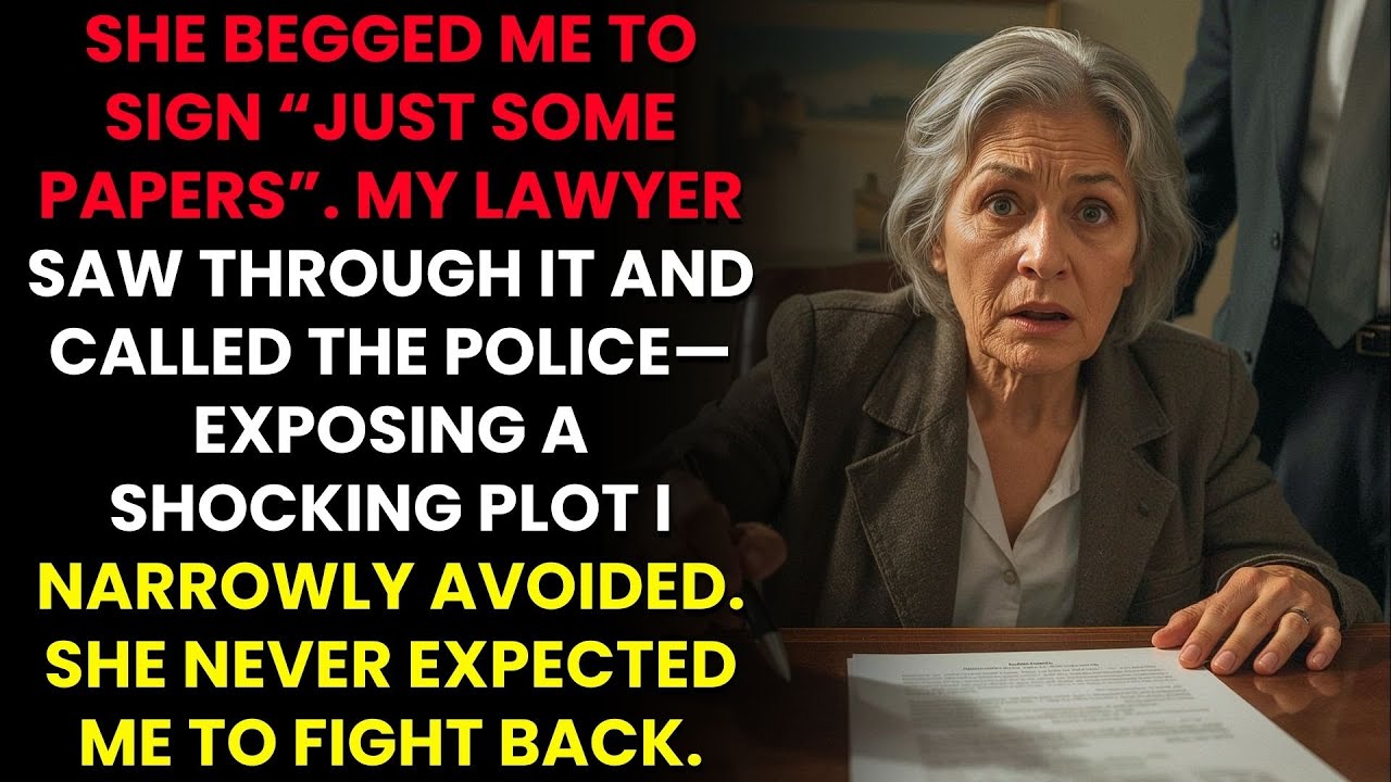 My DIL Insisted I Sign 