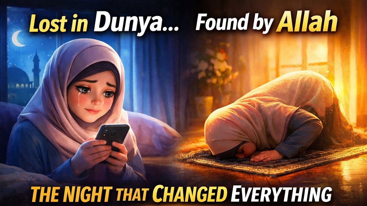 Lost in Dunya… Found by Allah