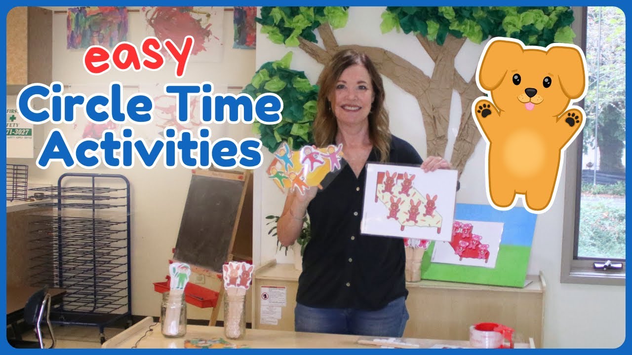 Easy Circle Time Activities for Toddlers and Preschoolers
