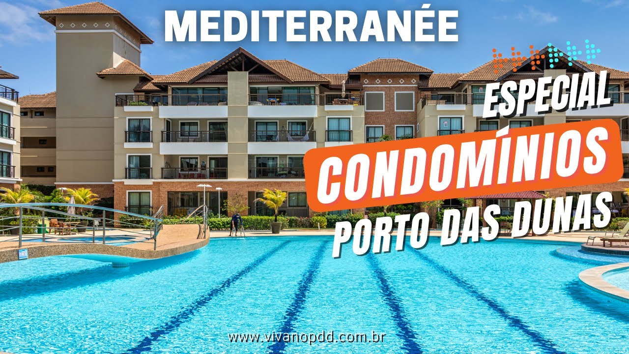 Mediterranée Residence - Porto das Dunas - Ceará - Brasil por Viva no Porto das Dunas