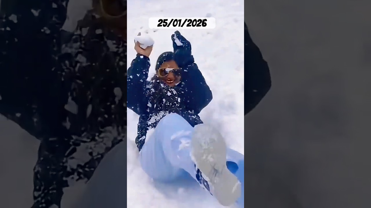 Manali May Barf ka ka ￼aatak ￼25/01/2026