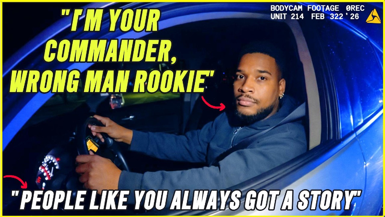 Wrong Stop, Wrong Man: Rookie Cop Escalates Until the Chain of Command Arrives
