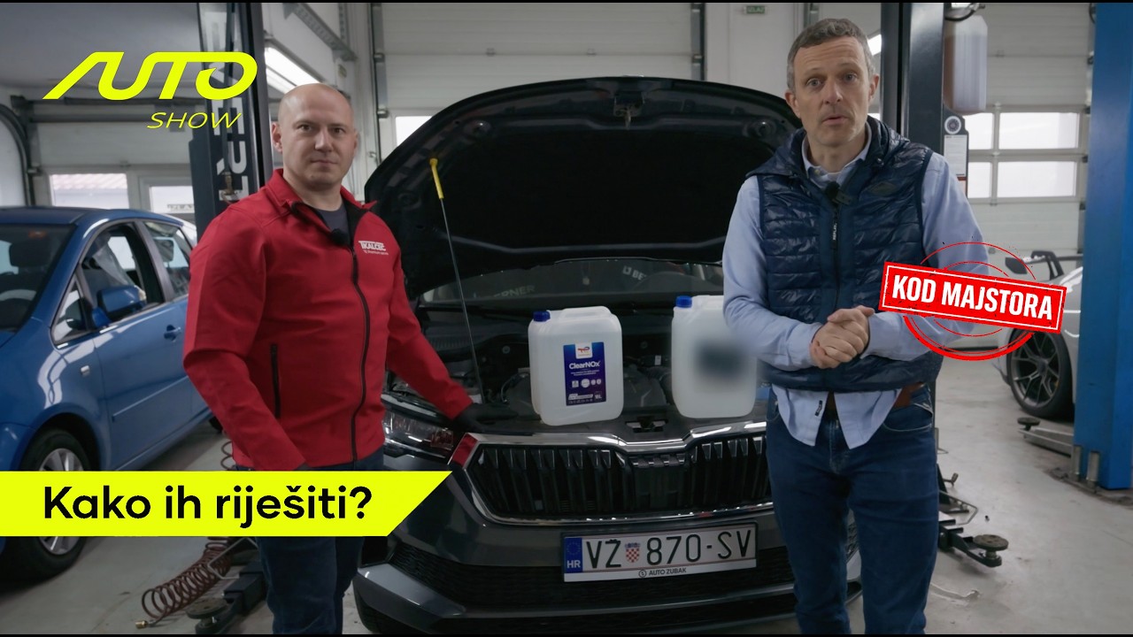 Svi problemu AdBlue sustava kod modernih dizela. Kod majstora - Juraj &Scaron;ebalj i Jurica Tkalčec