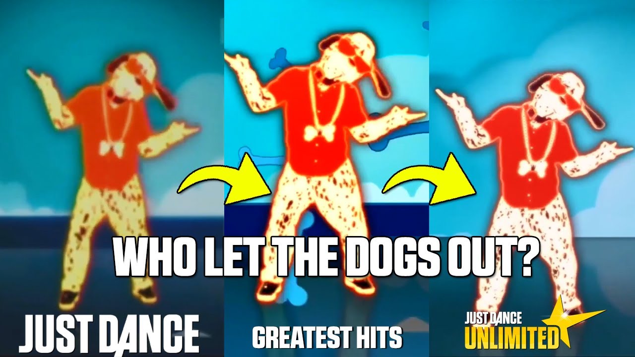 JUST DANCE COMPARISON - WHO LET THE DOGS OUT? | Baha Men