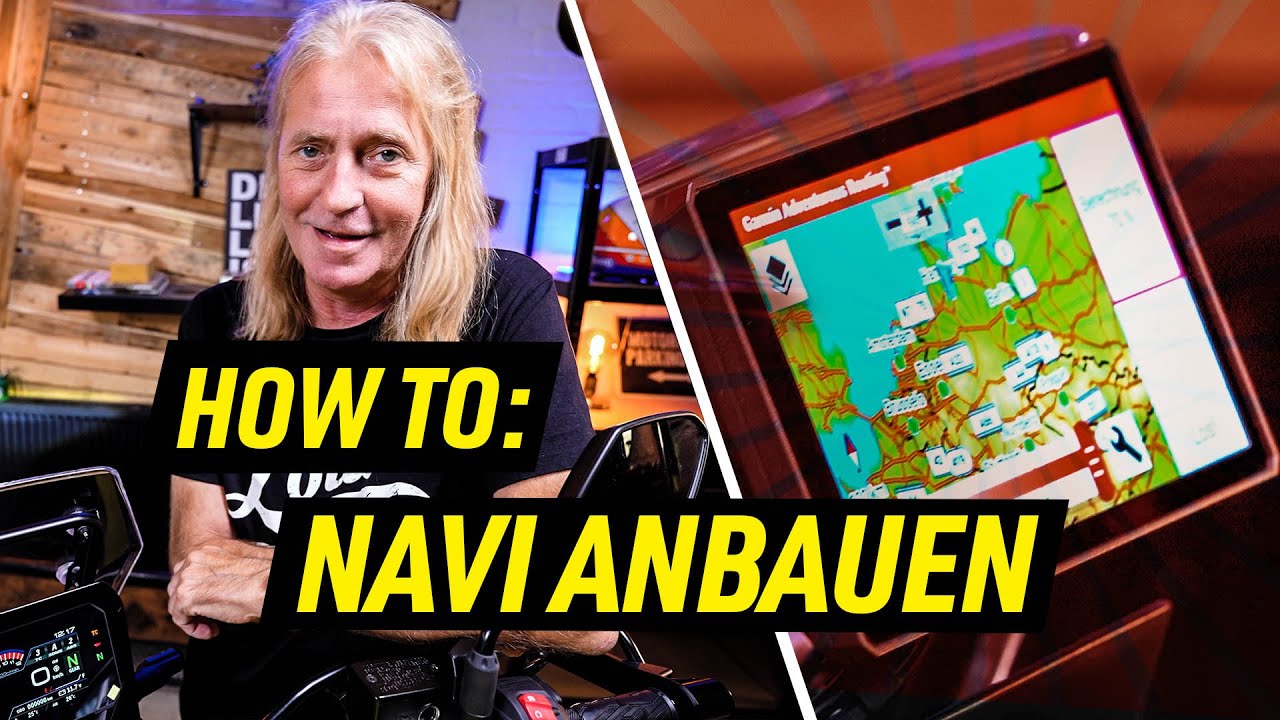 HOW TO: Motorrad-Navi anbauen // Suzuki V-Strom 800DE