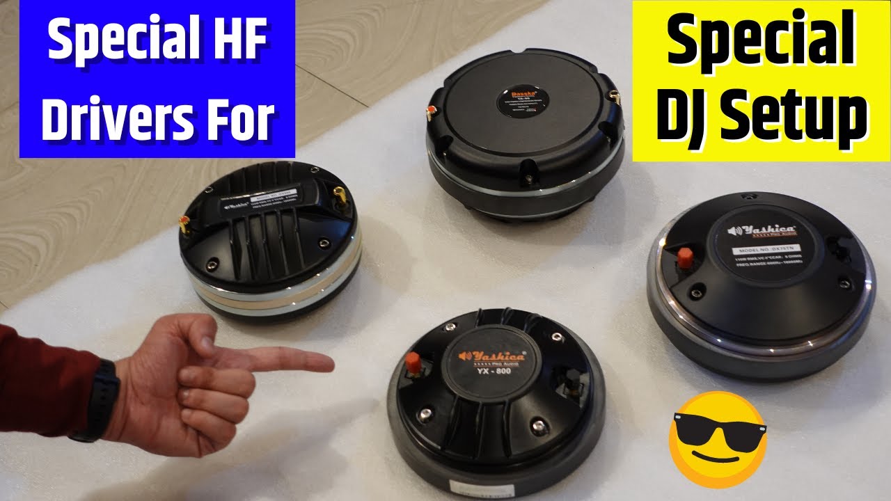 Range of Special HF Drivers |  110W to 150W 😯 @DJGuruji