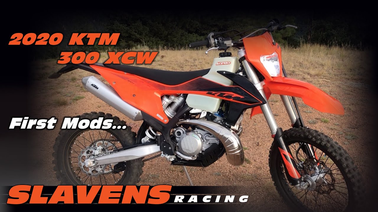 Jeff's 2020 KTM 300 XCW - First Mods