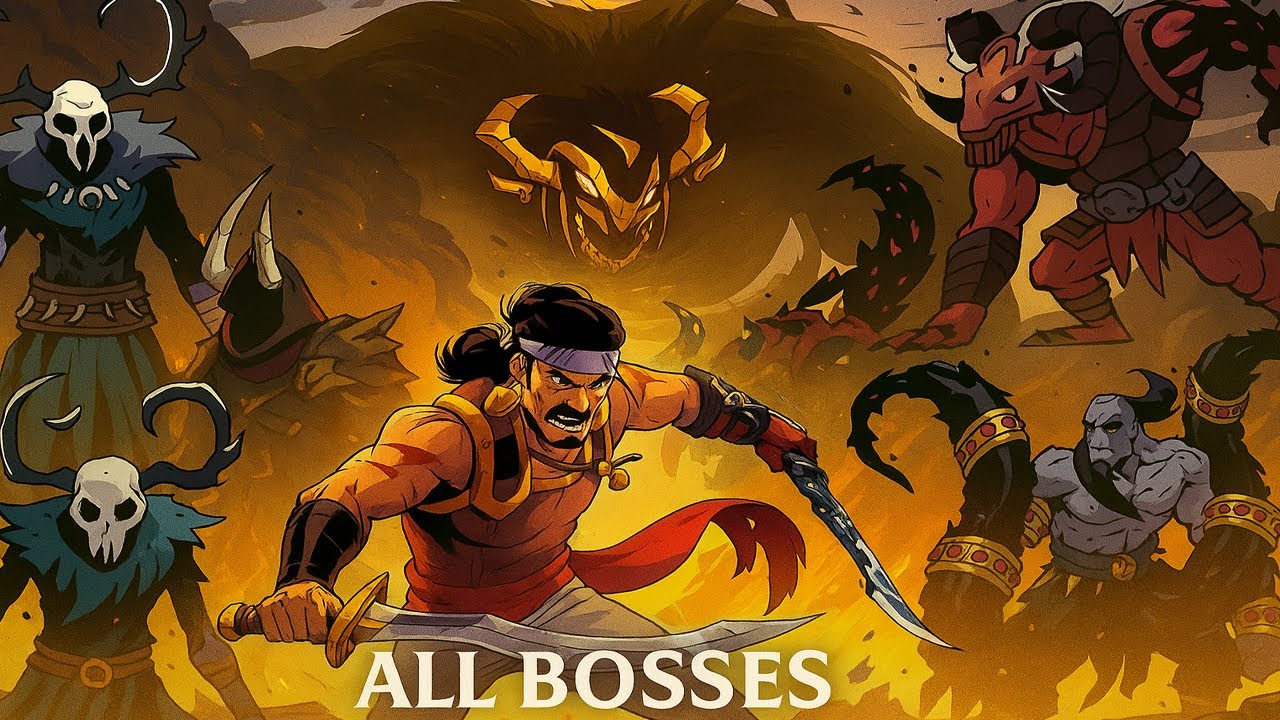 ALL BOSSES & Final Battle | Rogue Prince of Persia Walkthrough