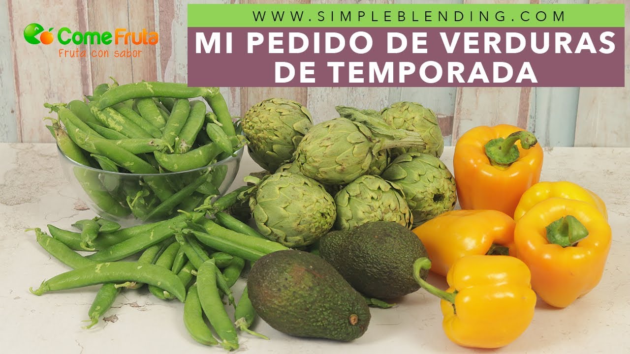 MI PEDIDO DE VERDURAS DE TEMPORADA | Verduras frescas a domicilio | Comprar verdura en Comefruta