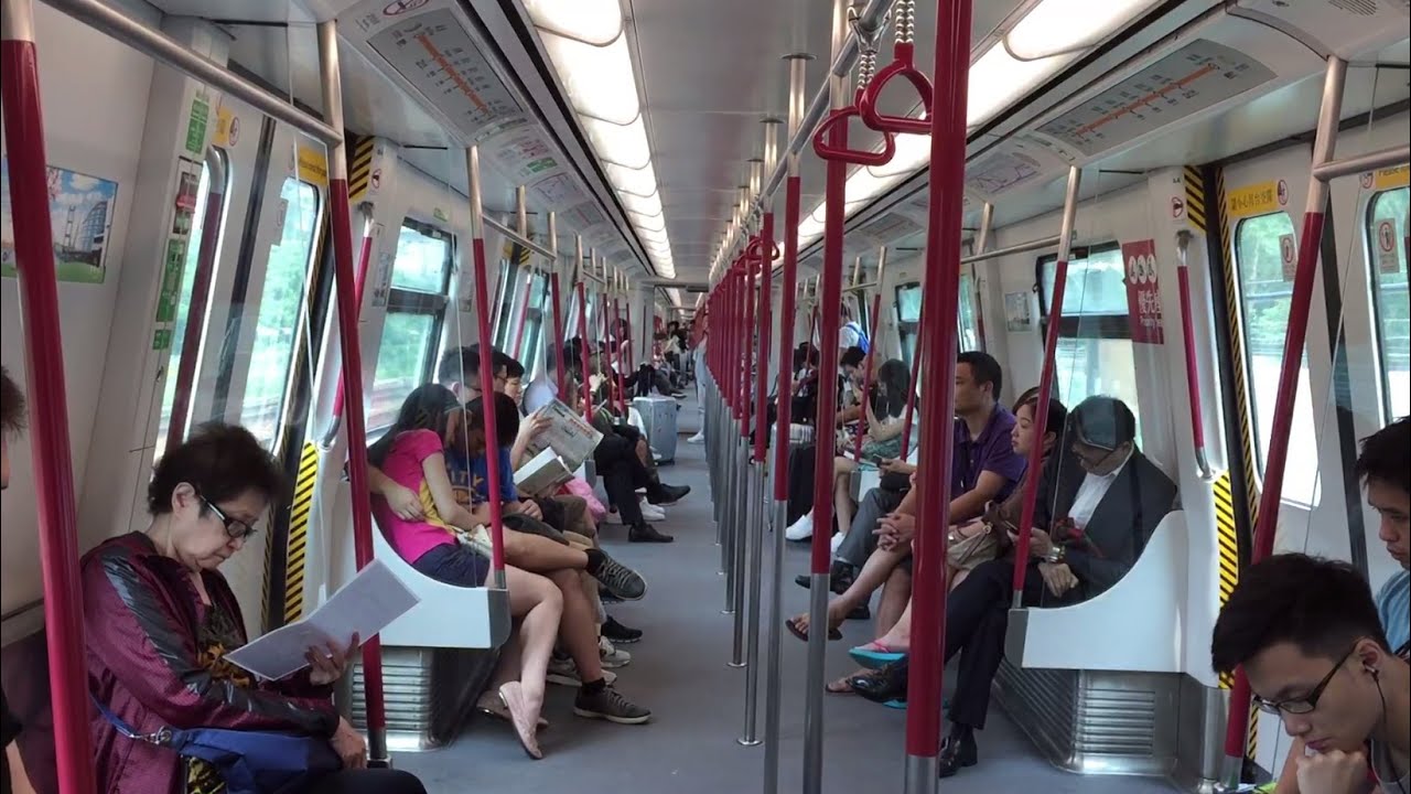 MTR HD 60fps: Riding Tung Chung Line CAF A-Stock Train (Nam Cheong to Sunny Bay) 9/26/16