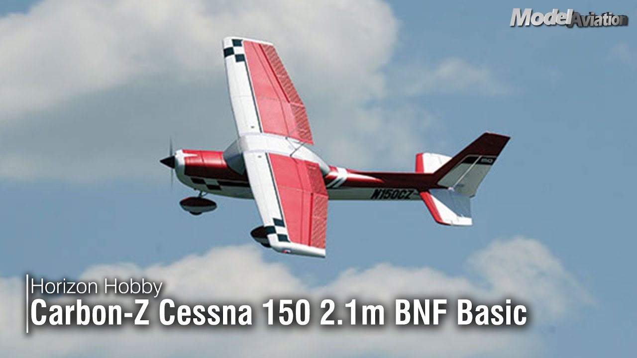 Horizon Hobby Carbon-Z Cessna 150 2.1m BNF Basic - Model Aviation