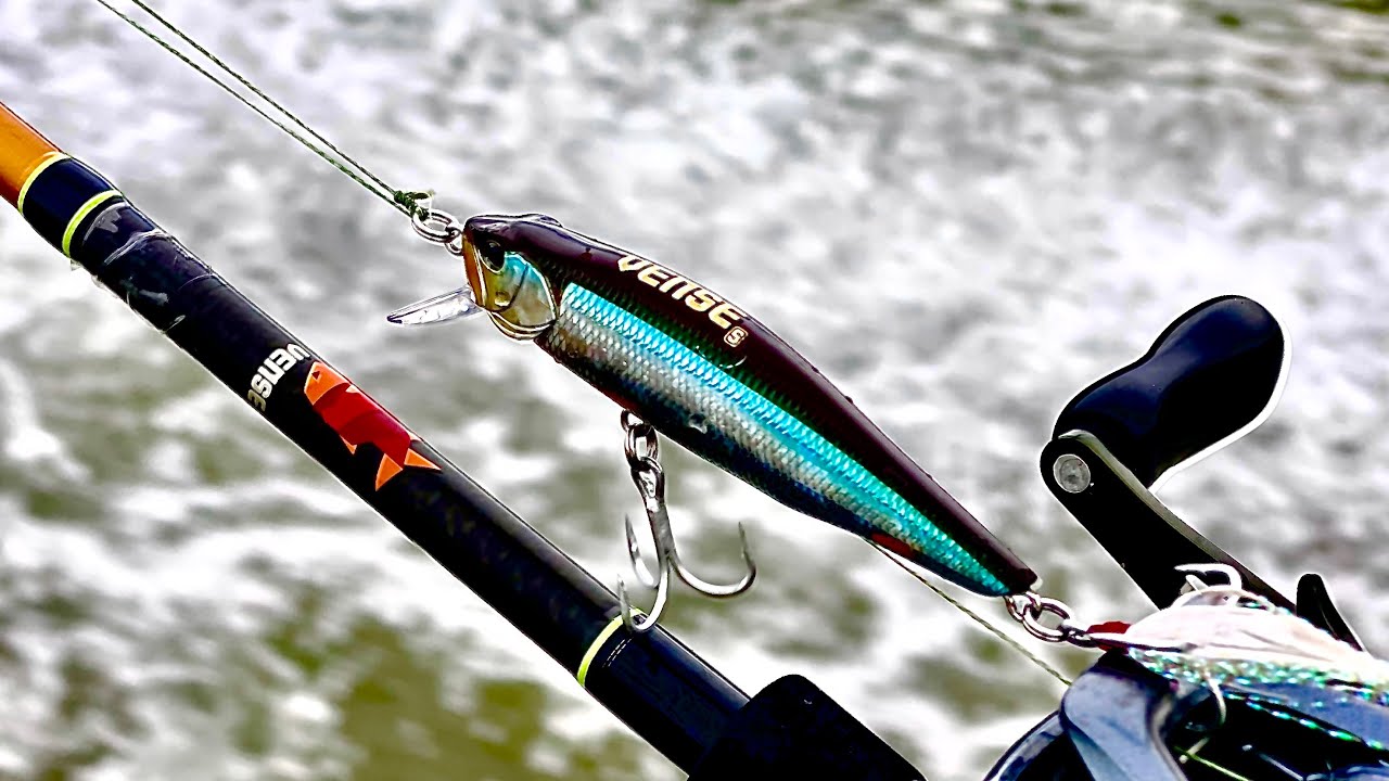Como mover un señuelo de media agua (Percha Pro 80), Minnow o Jerkbait.