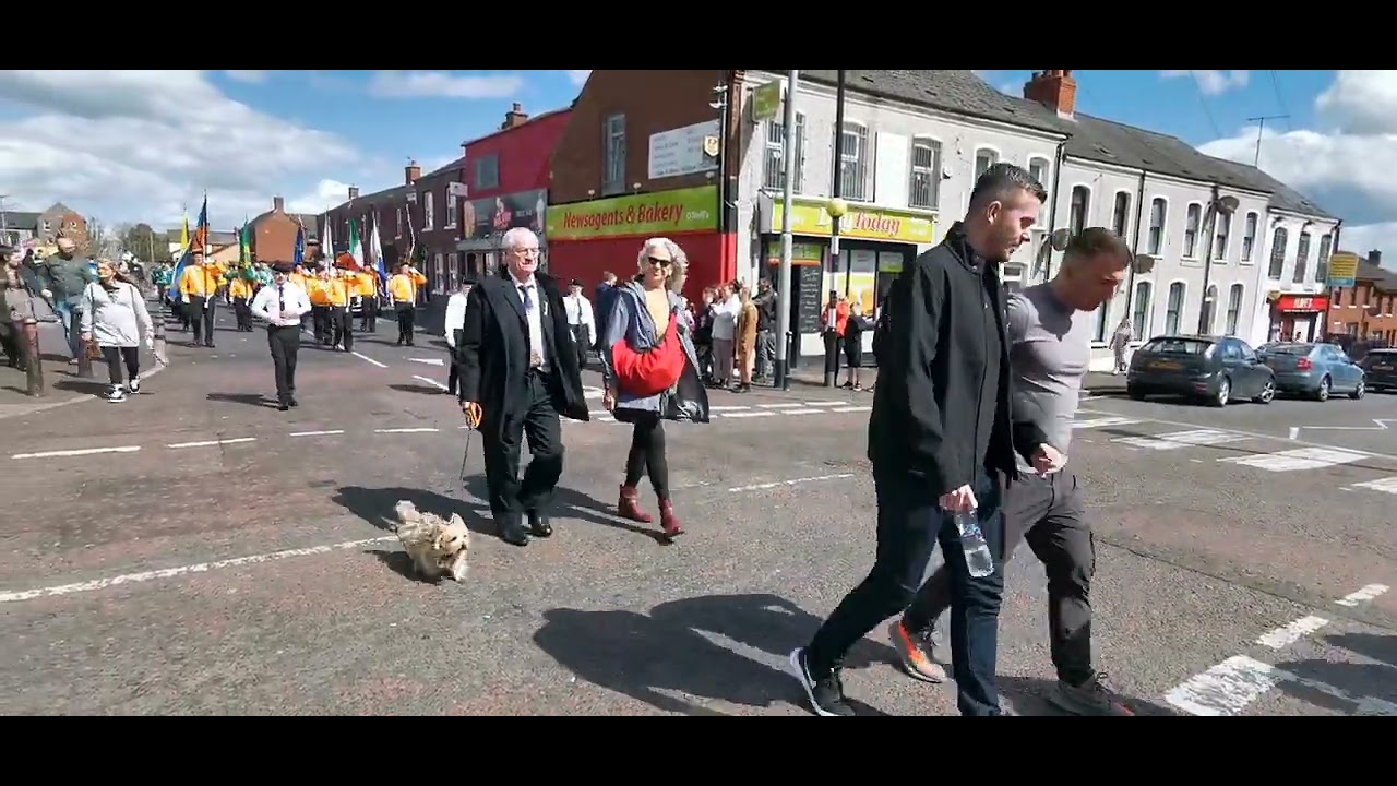 Easter Monday Commemoration, New Lodge, Belfast, April 2022