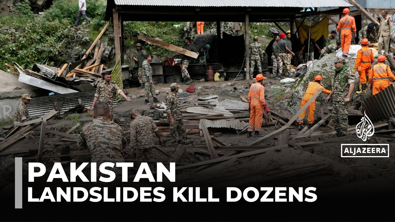 Pakistan monsoon rains: Floods and landslides sweep across Himalayan region