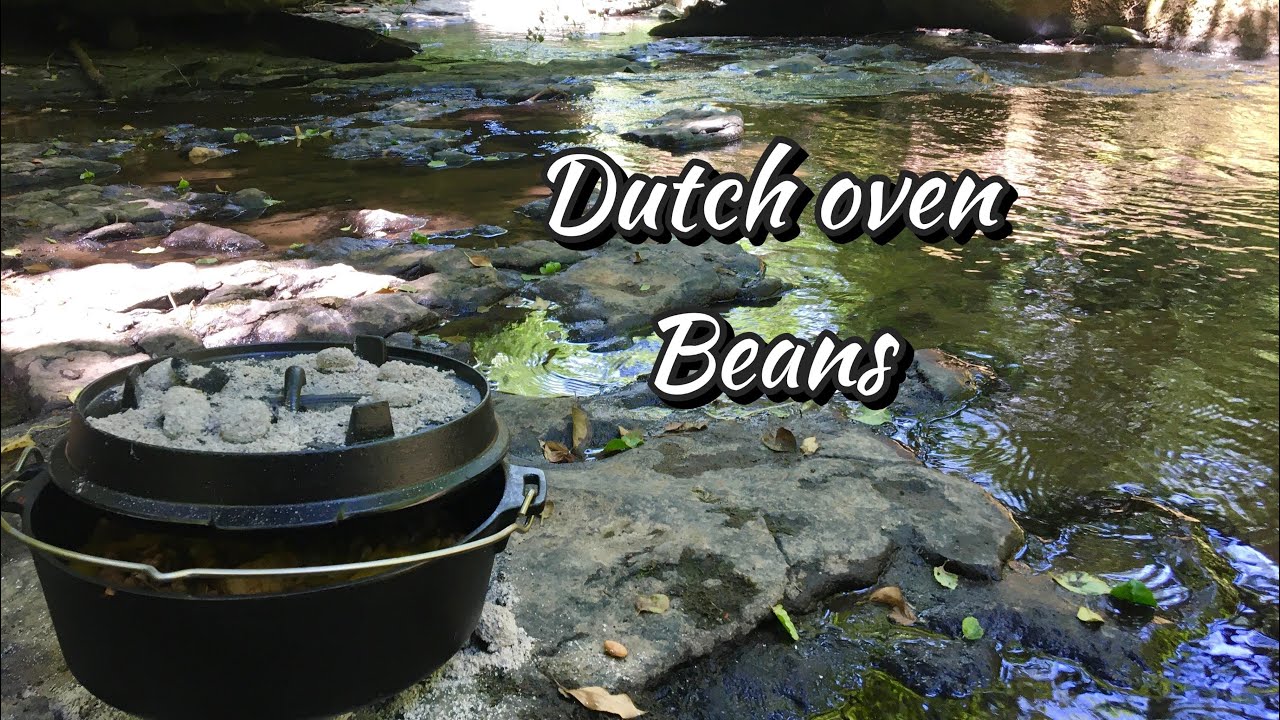 Fagioli al bourbon nel forno olandese (asmr camping 🤣)