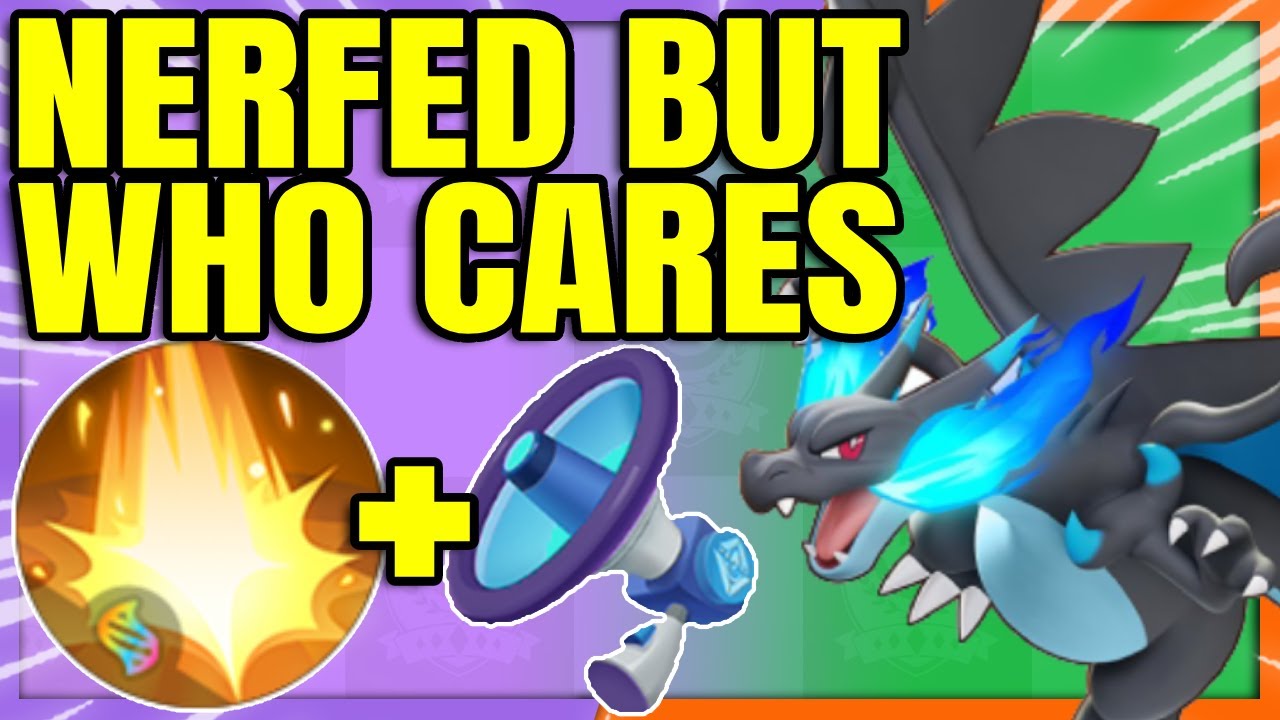 ENERGY AMPLIFIER makes up for the MEGA CHARIZARD X Nerf | Pokemon Unite