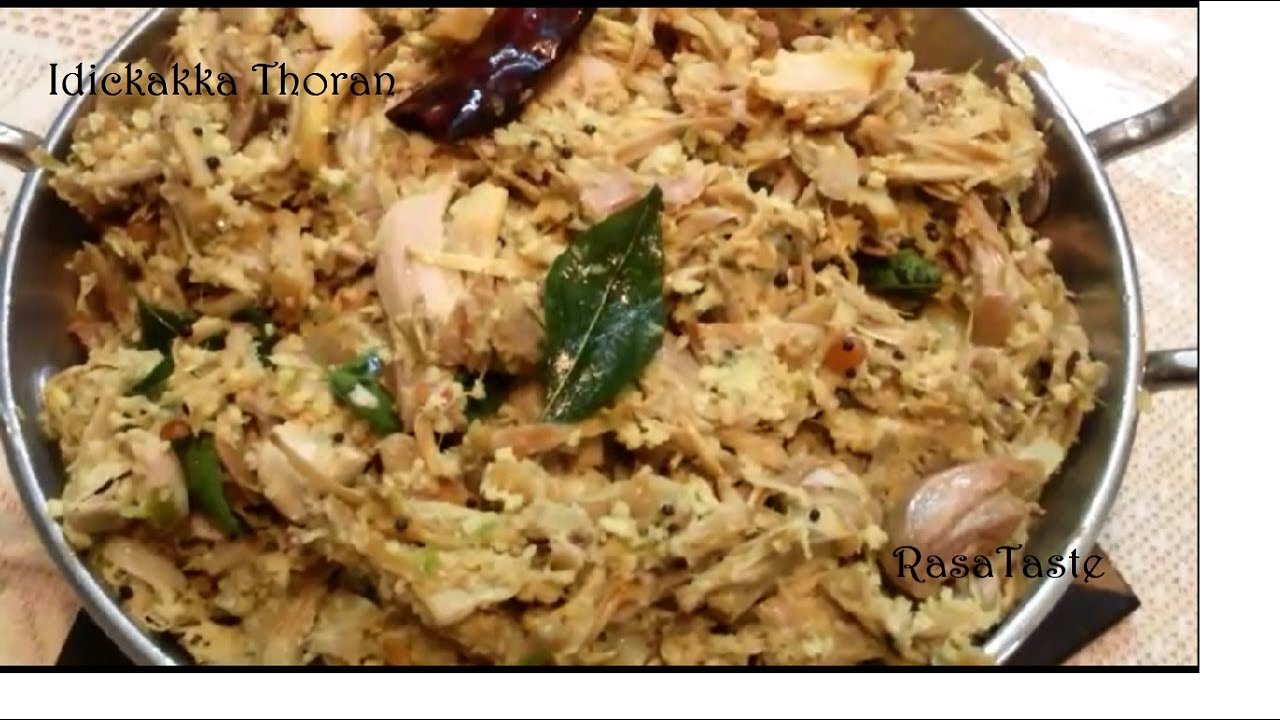 Idichakka Thoran | Tender raw jackfruit curry
