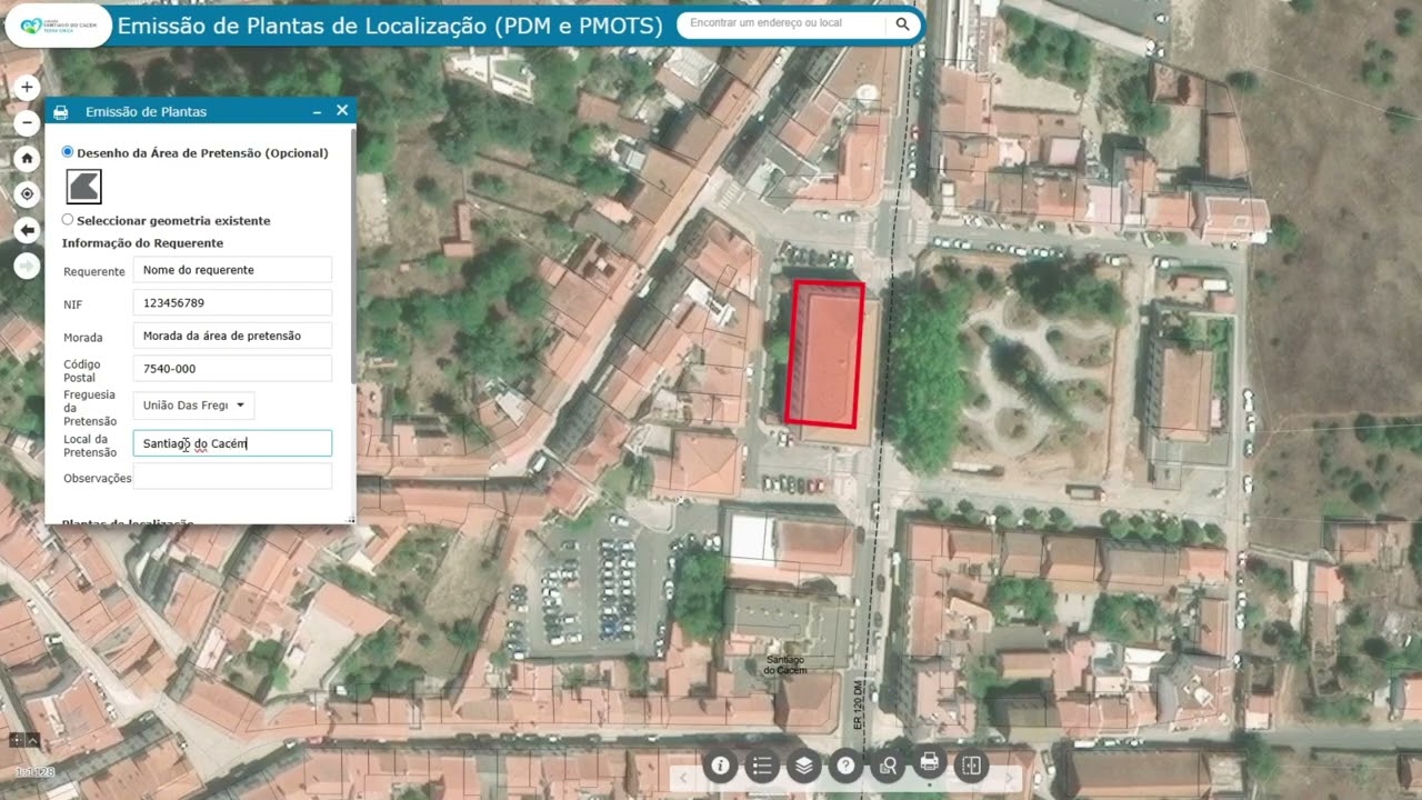 Como emitir Plantas de Localização