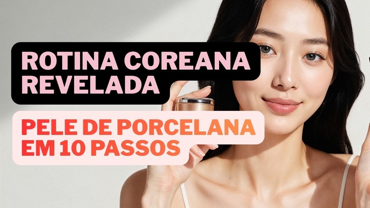 Rotina Coreana Revelada: Pele de Porcelana em 10 Passos