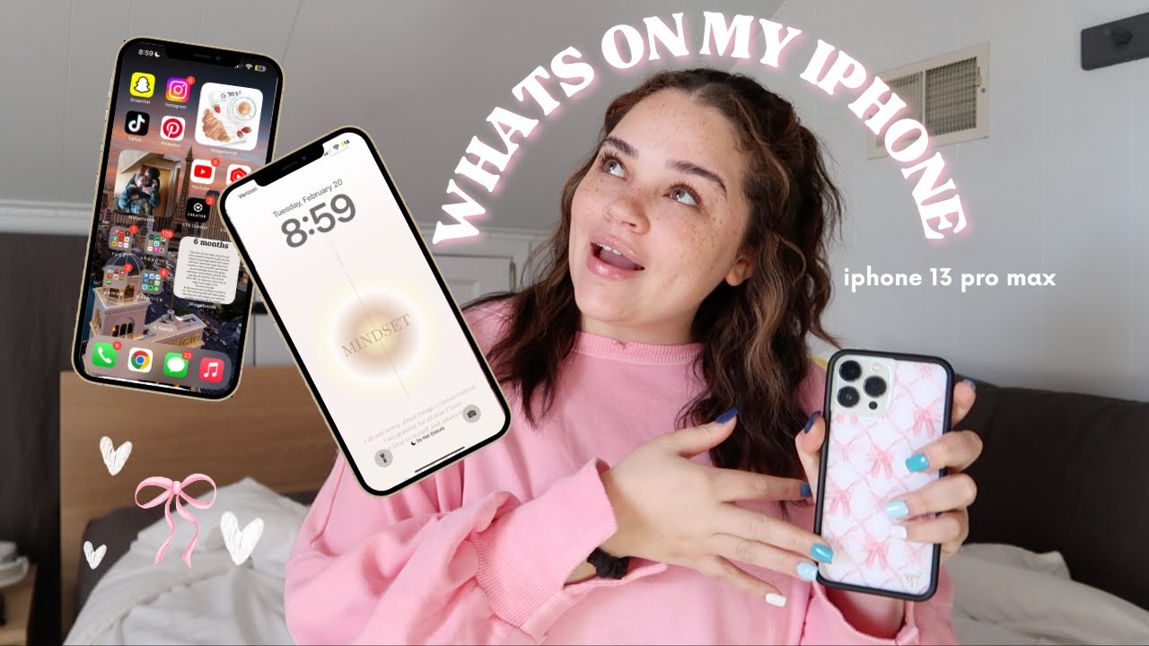 WHAT'S ON MY IPHONE 13 PRO MAX ♡