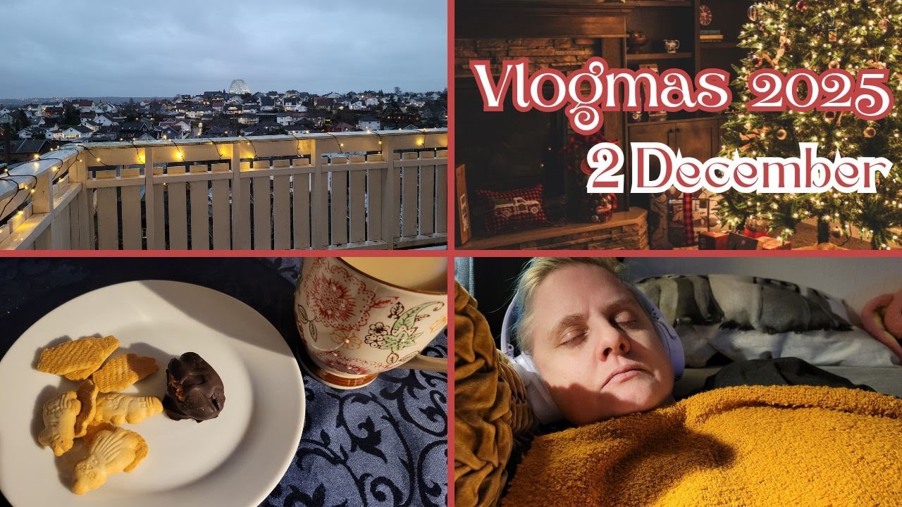 Vlogmas 2025 Day 2 | A Dark-Room Day, Chronic Illness Reality & “Loading…” Audiobook Review