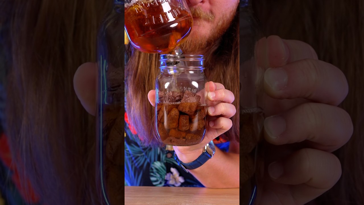 I left Freeze Dried Ice Cream in Bourbon for a week