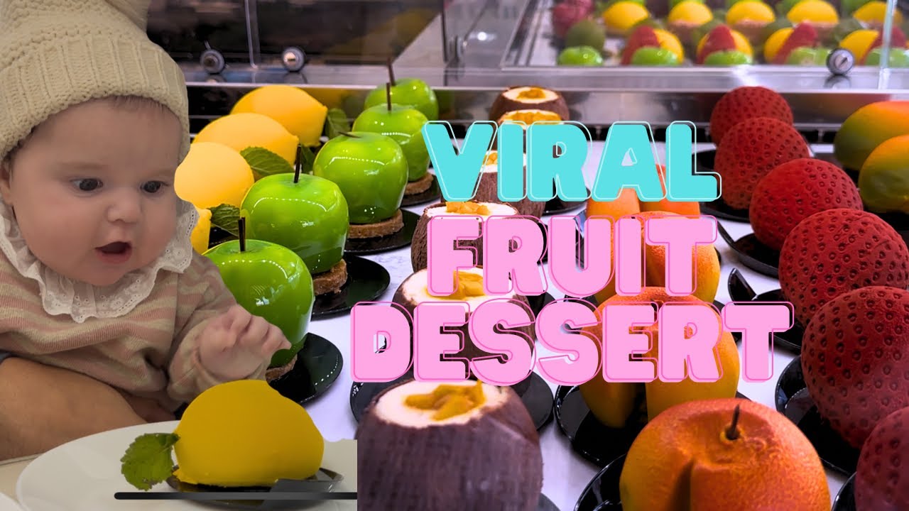 VIRAL FRUIT DESSERT / VLOG 