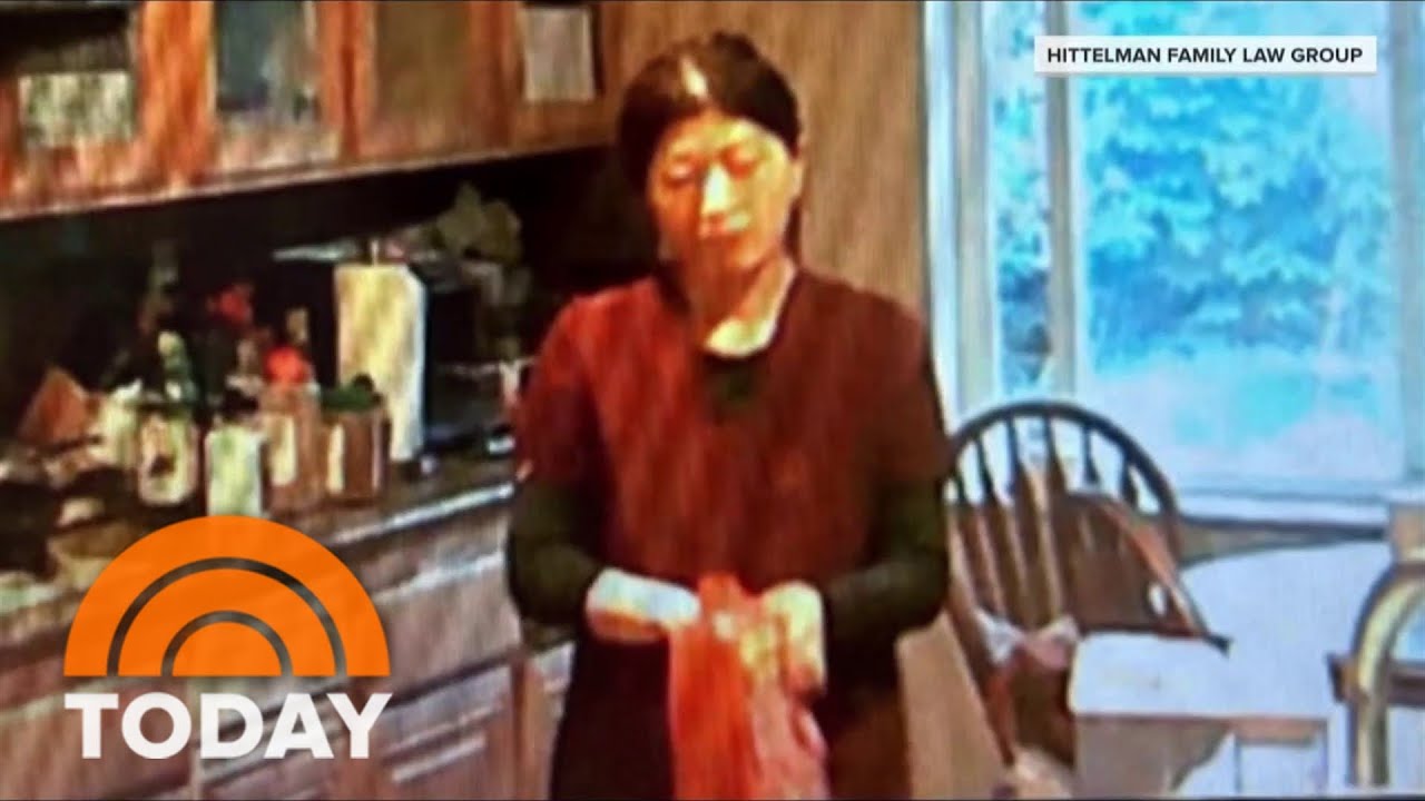Wife caught on camera trying to poison husband with drain cleaner