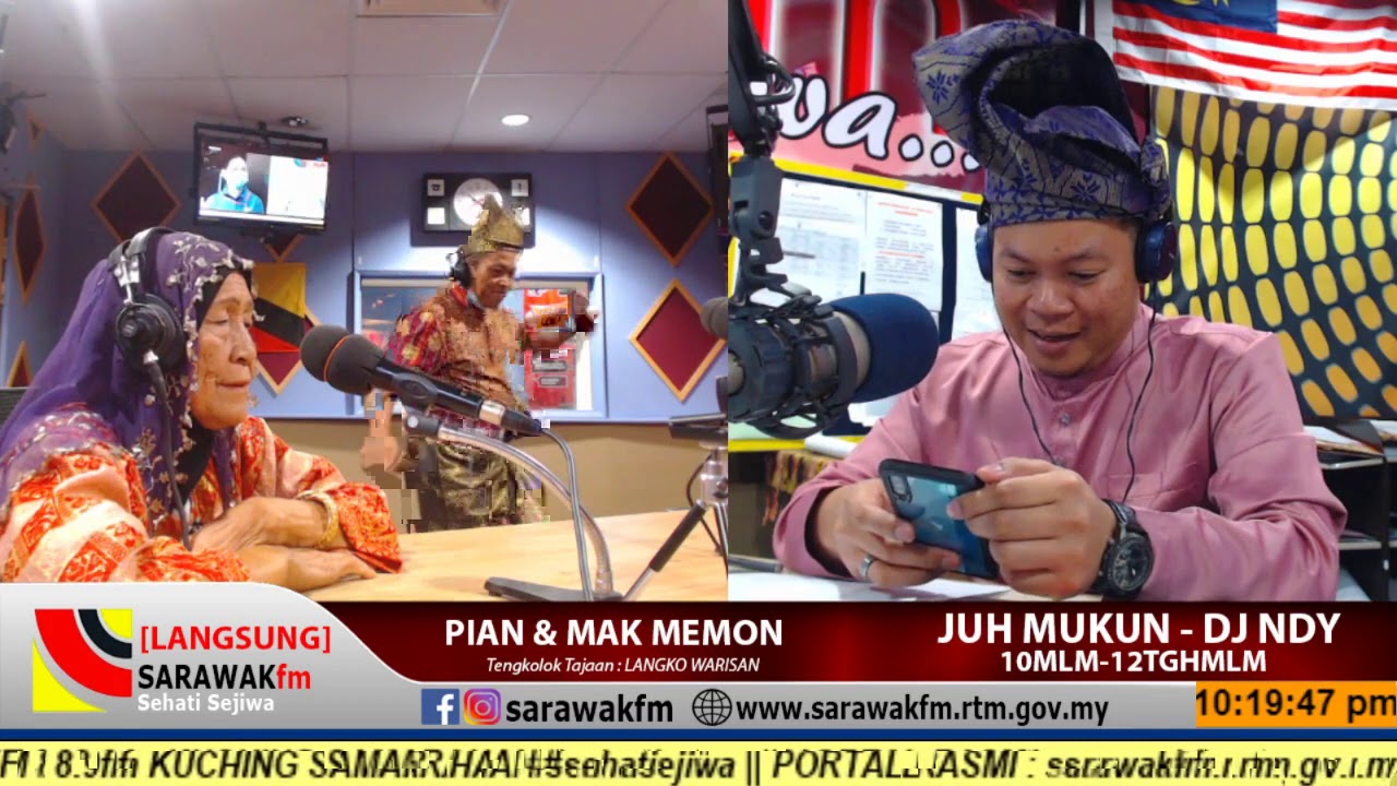 JUH MUKUN DI SARAWAKFM BERSAMA DJ NDY & PEMUKUN JEMPUTAN PIAN & MAK MEMON