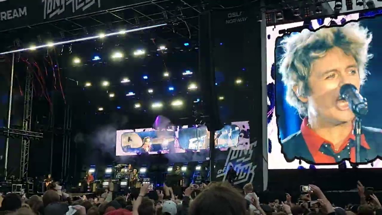 Green Day - Basket Case // Tons of Rock, Oslo Norway 26.06.2025