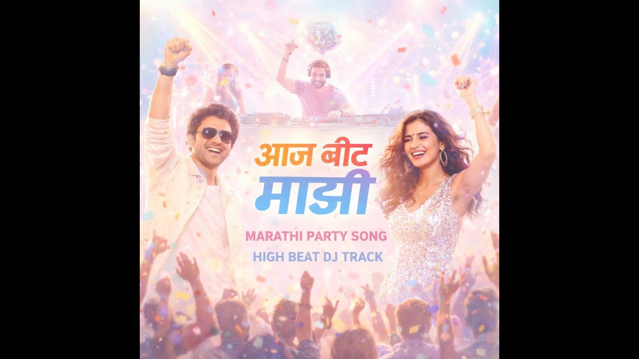 🔥 आज बीट माझी | Marathi Party Song | High Beat DJ Track | New Marathi Song 🔥