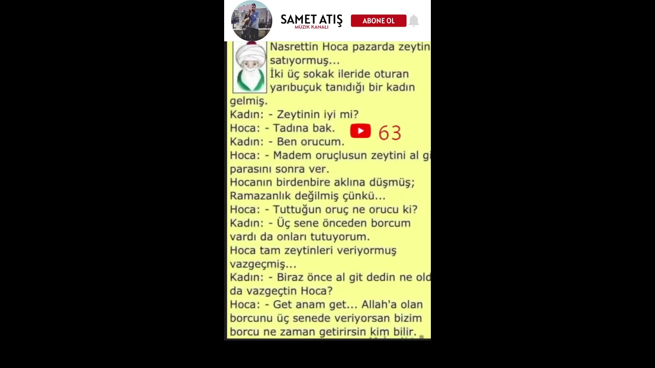 “Nasreddin Hoca bunu gerçekten dedi mi?”