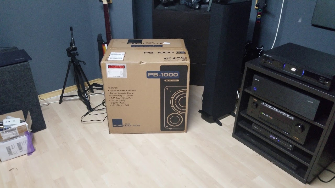 Want to win a SVS PB1000 or SVS PB4000?