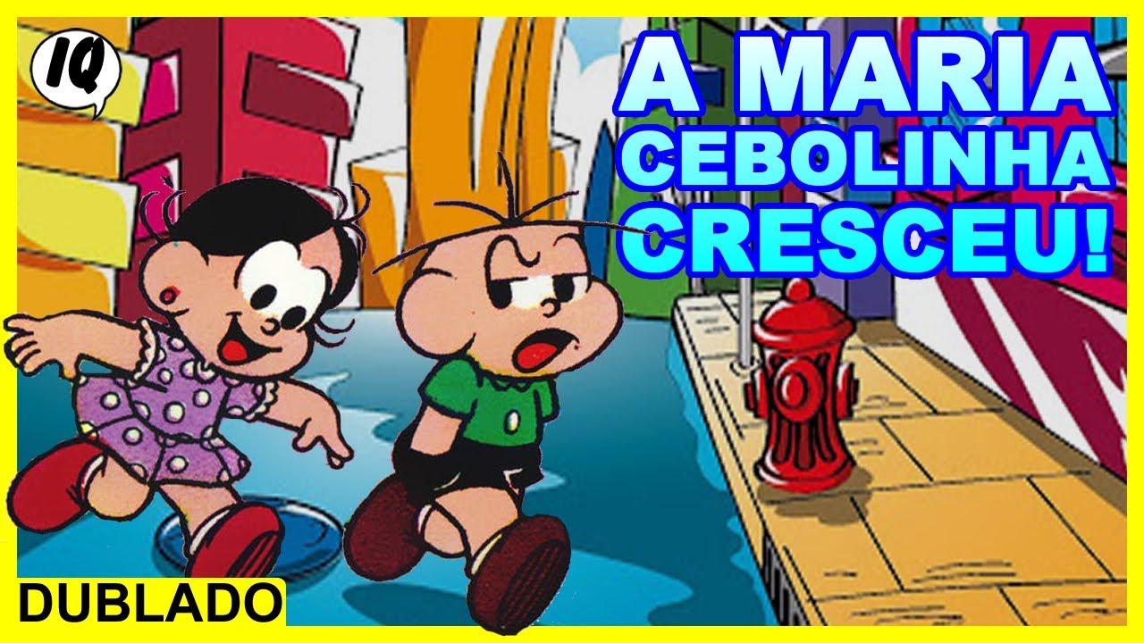 Cebolinha e Maria Cebolinha - Questão de alguns anos | Turma da Mônica | IQ
