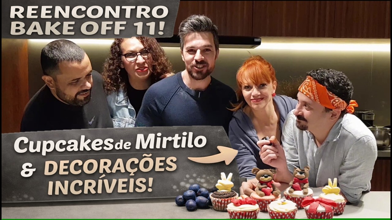 Reencontro Bake Off 11 (2025) 🧁 Bastidores, histórias e cupcakes incríveis!