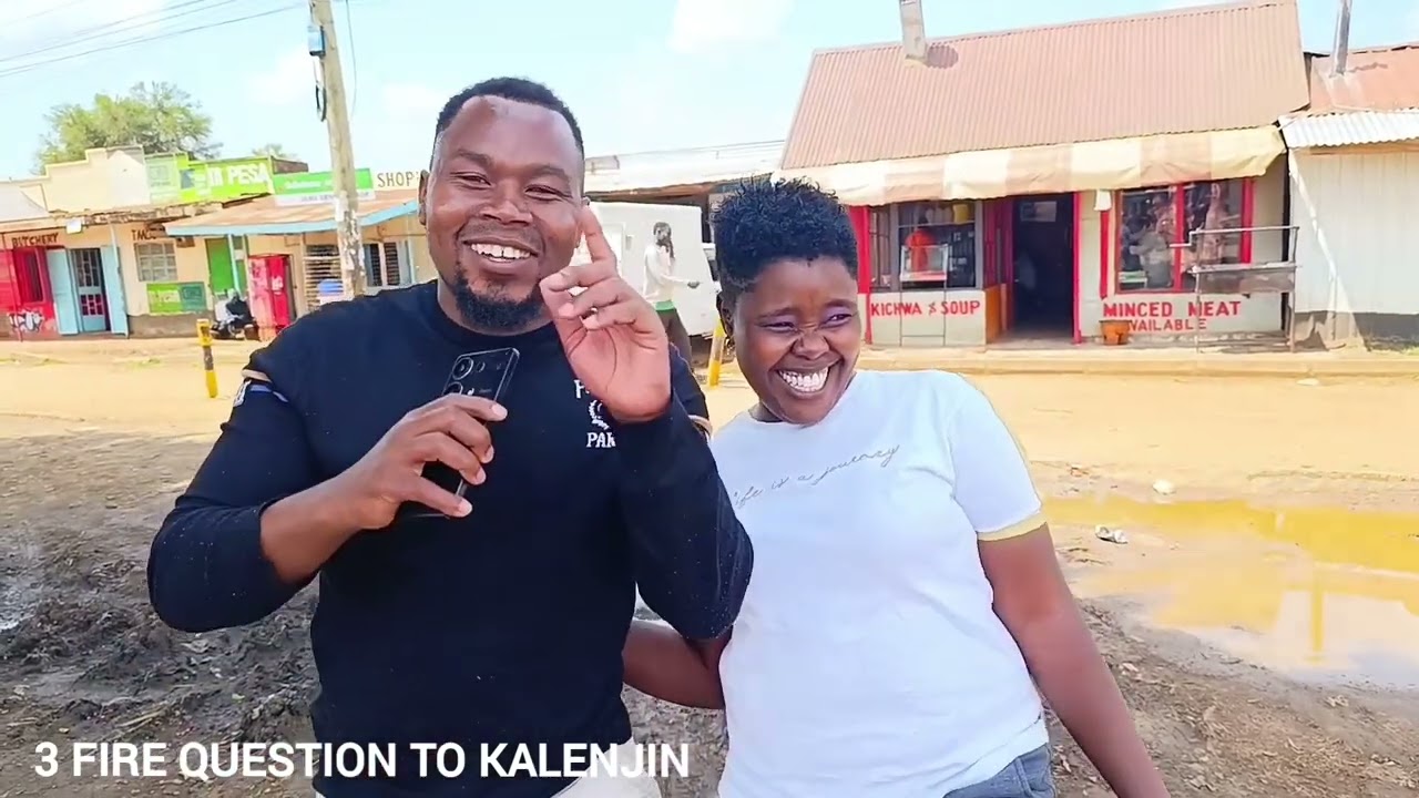 Faith Therui Band! 3 quick fire questions with a kalenjin celebrity! 