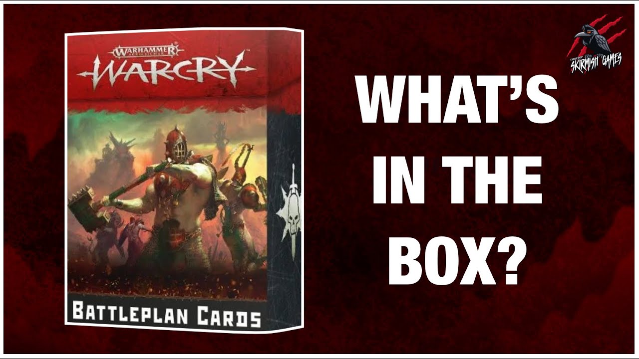 Warcry Battleplan Cards Unboxing - Do you need these cards?