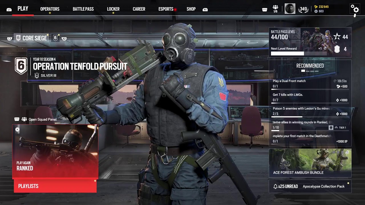 Back on r6