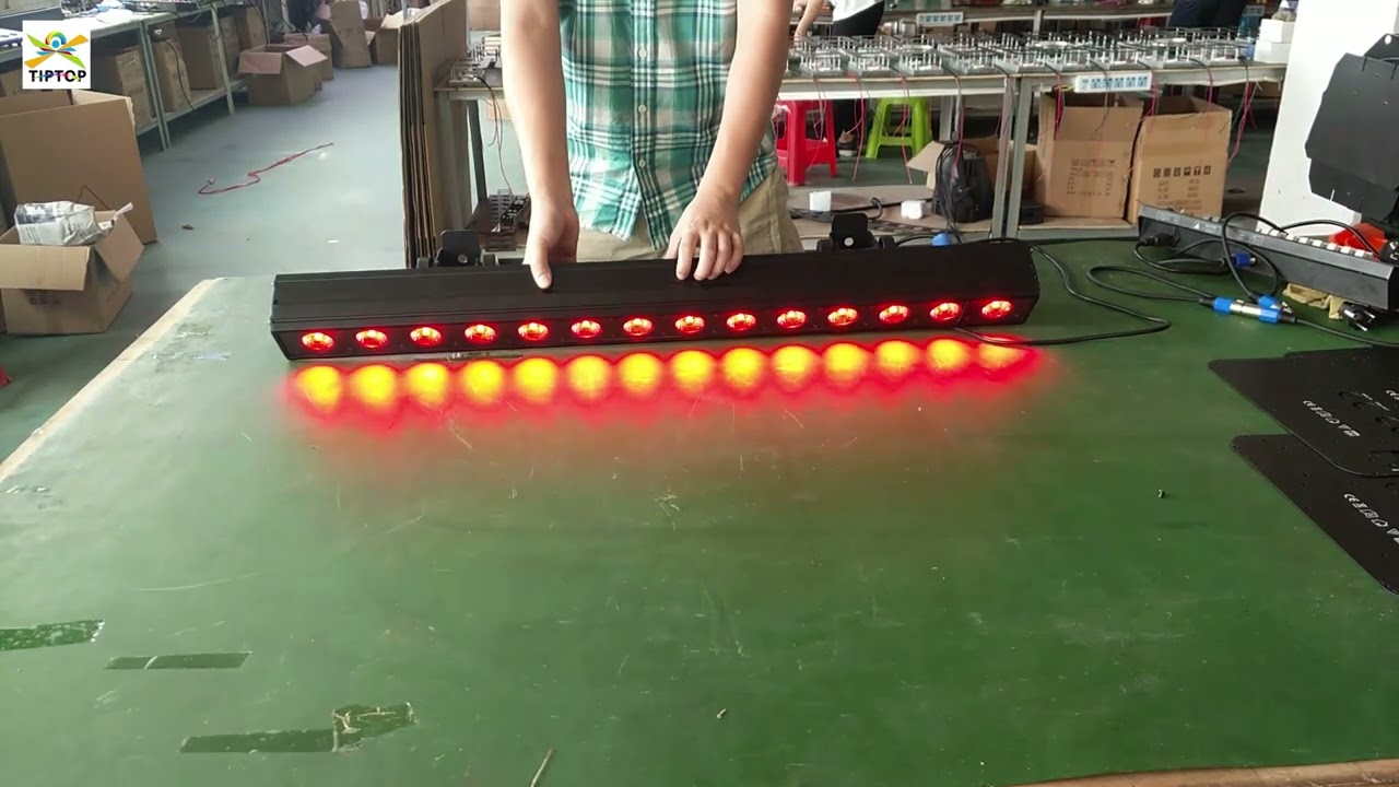 14x30W RGB 3IN1 Indoor Led Pixel Wall Washer 100cm Long Aluminum Shell TP-WP1430B