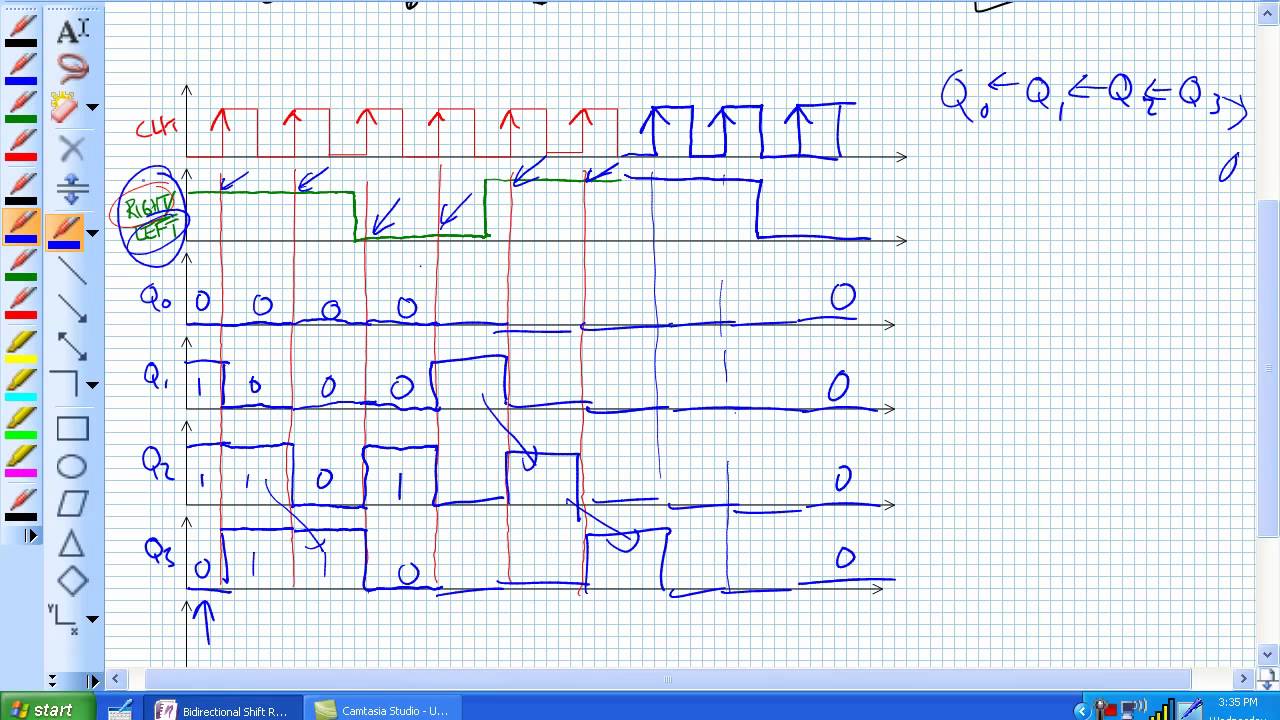Bidirectional Shift Register