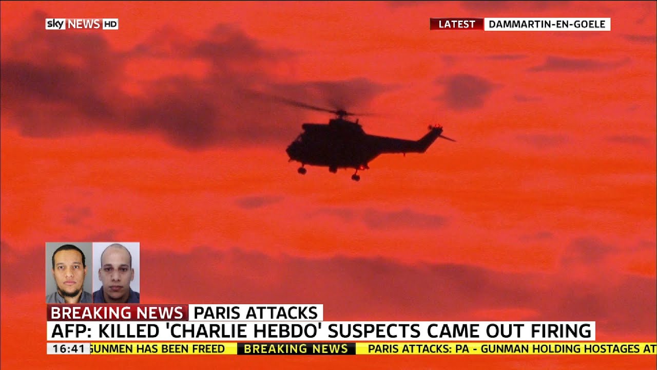 How 'Charlie Hebdo' Suspects Were Killed In Police Stand-Off