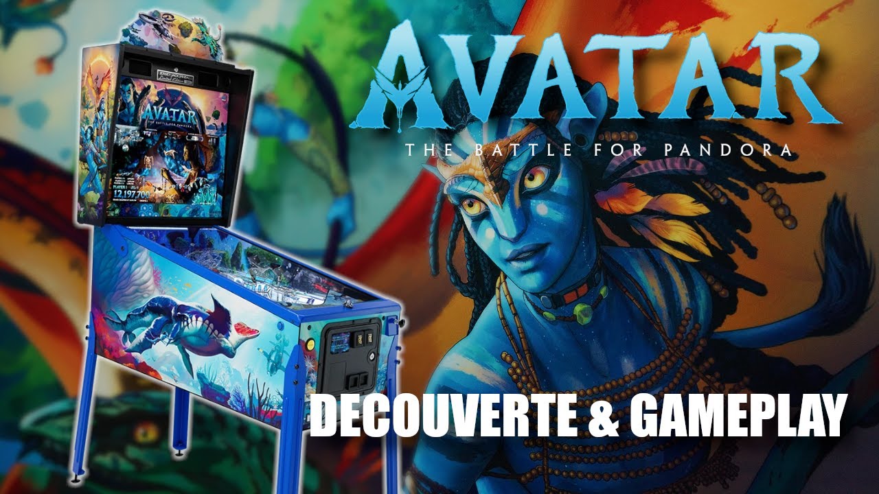 Découverte du AVATAR de Jersey Jack Pinball, qu'est-ce qu'il est beau !