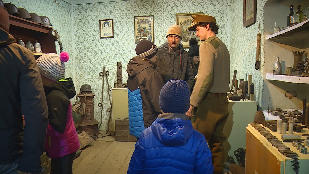 Kárpát-medence - Katonai kismúzeum Lemhényben 2021.01.10.