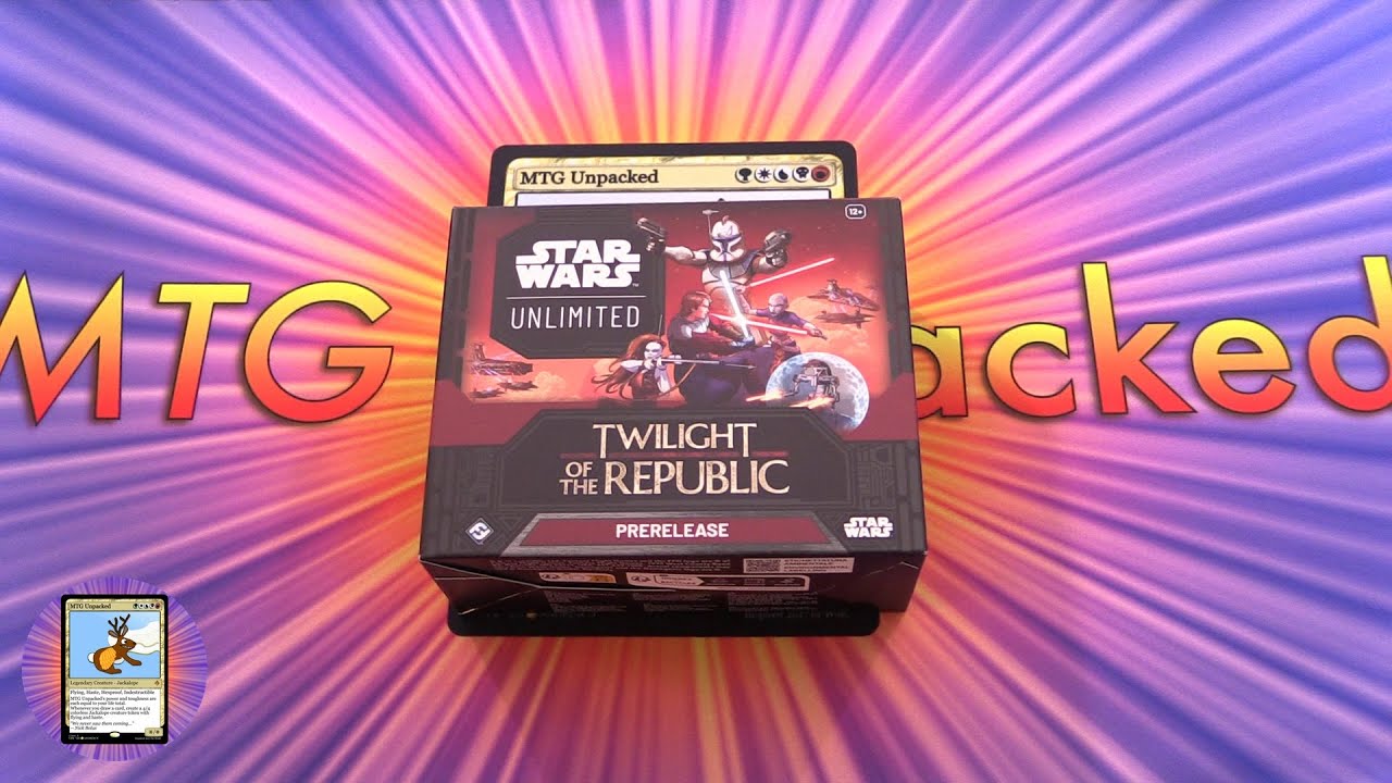 Star Wars: Unlimited Twilight of the Republic Prerelease Opening
