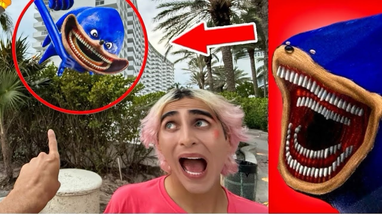 SHIN SONIC TAPES IN REAL LIFE? 😱😰 *run*