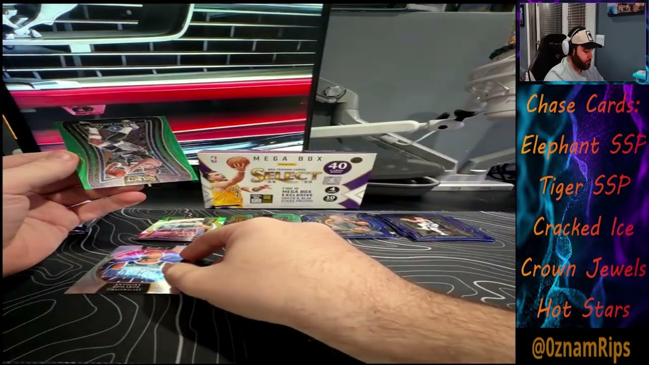 🚨 MASSIVE RIP ALERT !! 2024-25 NBA PANINI SELECT MEGA BOX🚨 #PackOpening